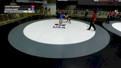 79 lbs Cons. Sub-quarters - Jacob Fernandez vs Farshad Habibi, United Wrestling Club