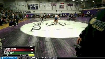 190 lbs Quarterfinal - Hadley White, Hermiston vs Tamina Alo, Chiawana