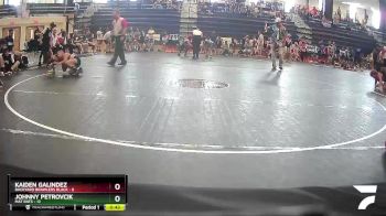 55 lbs Round 7 (8 Team) - Kaiden Galindez, Backyard Brawlers Black vs Johnny Petrovcik, Mat Rats