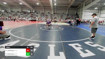 126 lbs Rr Rnd 1 - Ashton Hofeling, Team Nebraska Silver vs Sophie Babineau, Diesel Wrestling Academy