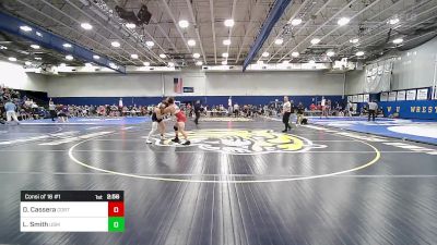 165 lbs Consi Of 16 #1 - Daniel Cassera, Cortland vs Logan Smith, Southern Maine