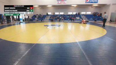 149 lbs Champ. Round 2 - Mikey Houck, Sierra College vs Quentyn Frank, Doane