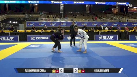 Geraldine Vinas vs Alison Maureen Capra 2026 Pan Jiu Jitsu IBJJF Championship