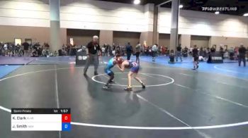 67 kg Semifinal - Kent Clark, Alabama vs Julian Smith, New Jersey