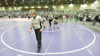 122 lbs Consolation - Taryn McCord, Relentless vs Raymond McIntire, Nighthawks WC