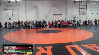 97 lbs Quarterfinal - Alex Motteler, Tell City Wrestling Club vs Easton Smith, Maurer Coughlin Wrestling Club