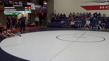149 lbs 5th Place Match - Jordan Irwin, Colorado Northwestern CC vs Logan Bradley, Big Bend Community College