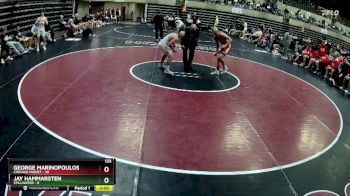 133 lbs Round 2 (4 Team) - George Marinopoulos, Chicago Marist vs Jay Hammarsten, Stillwater