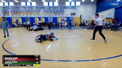 138 Gold Round 4 - Jovani Solis, South Dade vs Nelson Hued, Southwest Miami