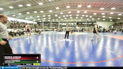 165 lbs Champ. Round 1 - Patrick Gordon, Freedom (South Riding) vs Lucas Matheny, Lake Braddock