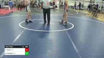 109 lbs Semifinal - Tee Ward, Ares vs Drew Hansen, Upper Level