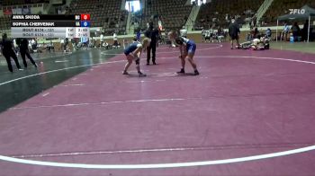 131 lbs Cons. Round 4 - Sophia Chervenak, Unattached vs Anna Skoda, Montreat