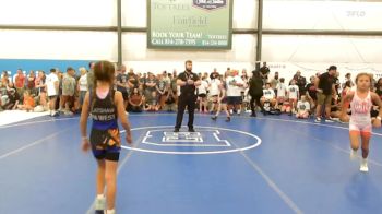 27 lbs Rr Rnd 1 - Jolee Kait Bryant, Okie Girls - W vs Gabriella Latshaw, PA West Yellow - W