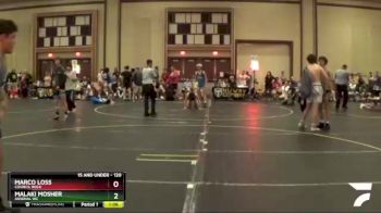 120 lbs Quarterfinal - Marco Loss, Council Rock vs Malaki Mosher, Arsenal WC