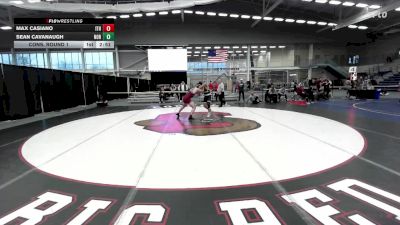 165 lbs Cons. Round 1 - Sean Cavanaugh, Norwich vs Max Casiano, Ithaca