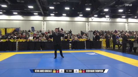 Deon Mark Thompson vs Kevin James Gonzalez 2024 World IBJJF Jiu-Jitsu No-Gi Championship