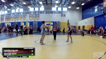 170 lbs Champ Round 1 (16 Team) - Hunter Phillips, Elite Athletic Club vs Brayden Root, Team Kombat