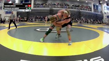 157 lbs Champ. Round 2 - Douglas Hattemer, Tinora vs Tucker Sprow, Ayersville