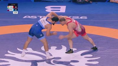 125 kg 1/8 Final - Vlagyiszlav Bajcajev, Hungary vs Abdulla Kurbanov, Russia