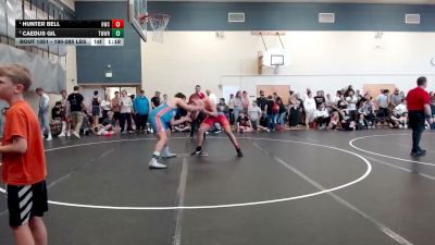 190-285 lbs Champ. Round 3 - Hunter Bell, Homedale Wrestling Club vs Caedus Gil, TW Wrestling