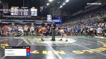 170 lbs Rnd Of 64 - Matthew Rogers, New York vs Patrick Kennedy, Minnesota