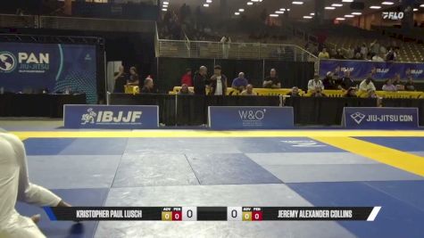 Jeremy Alexander Collins vs Kristopher Paul Lusch 2026 Pan Jiu Jitsu IBJJF Championship