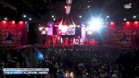 The Stingray Allstars - Marietta - Peach [2025 L6 Senior - Medium Day 1] 2025 ASC Battle Under the Big Top Grand Nationals