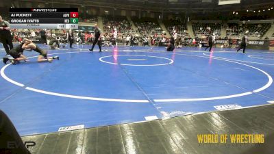 64 lbs Final - AJ Puckett, Alpha Elite vs Grogan Ivatts, New England Gold