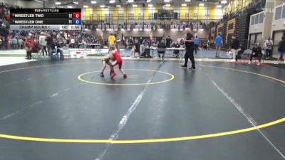 56 lbs Champ. Round 1 - Kash McKinney, Iowa vs Thomas Omans, Iowa