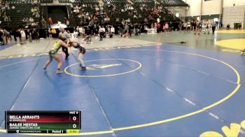 122-133 lbs Cons. Semi - Bella Arrants, GI Grapplers vs Bailee Mestas, Aurora Wrestling Club