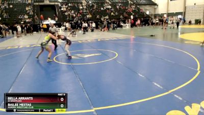 122-133 lbs Cons. Semi - Bella Arrants, GI Grapplers vs Bailee Mestas, Aurora Wrestling Club