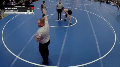 150 lbs Quarterfinals (8 Team) - Mohamed Salat, Omaha Bryan vs Michael Furze, Papillion-La Vista