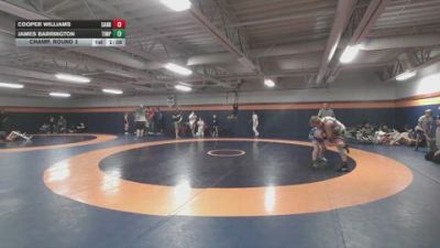 120-127.7 lbs Champ. Round 3 - Cooper Williams, Sanderson vs James Barrington, Timpanogos