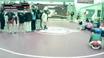 100 lbs Champ. Round 1 - Eliyana Velasco, Toppenish (Girls) vs Janissa Barrera, Othello (Girls)