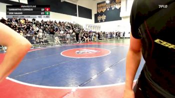 110 lbs Semifinal - Samantha Cornejo, Esperanza vs Zoe Valejo, Northview