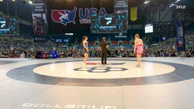 140 lbs Cons. Sub-rd Of 32 - Coral Averett, OR vs Kamila Alvis, FL