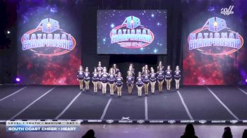 South Coast Cheer - Heart [2025 L1 Youth - Medium Day 1] 2025 America's Best Grand Nationals