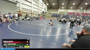 59 lbs Placement (16 Team) - Tony Hernandez, Idaho 2 vs Nixon Newby, Westlake