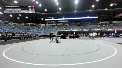 131 lbs Cons. Round 4 - Olivia Messerly, Campbellsville vs Alexis Schneider, Bismarck State