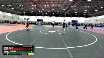 113 lbs Champ. Round 1 - Brody Parker, Choctaw vs Cade Dunn, Liberty