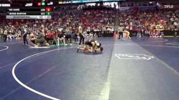 1A-120 lbs Quarterfinal - Jesse Burton, Westwood, Sloan vs Bo Hake, Louisa-Muscatine