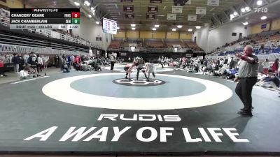 165 lbs 5th Place - Chancery Deane, Father Ryan vs Jack Chamberlain, Wyoming Seminary