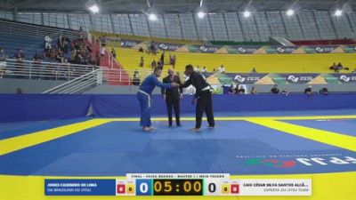 CAIO CÉSAR SILVA SANTOS ALCÂNTAR vs JONES CASEMIRO DE LIMA 2026 FPJJ Circuito Paulista GI Etapa 3