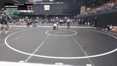141 lbs Champ. Round 3 - Evan Rodriguez, Cowley College vs Adam Stanley, Embry-Riddle (Ariz.)