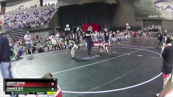 55 lbs Round 1 (4 Team) - Chance Eck, Kansas Python vs Lemmy Duval, North Dakota 1