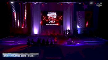 Spirit Athletics Gems - Onyx [2025 L1.1 Youth - PREP - D2 - Small Day 1] 2025 NCA Lonestar Classic & Regional Classic