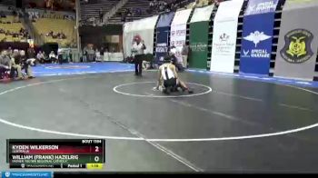 145 lbs Quarterfinal - Kyden Wilkerson, Centralia vs William (Frank) Hazelrigg, Father Tolton Regional Catholic