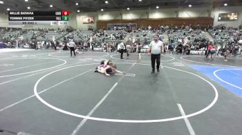 130 lbs Rr Rnd 4 - Millie Batavia, Carson Valley Wildcats vs Tommie Fitzer, Fallon Country Boyz