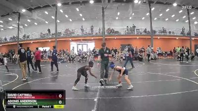 75/80 Semifinal - Adonis Anderson, Summerville Takedown Club vs David Cattrell, Eastside Youth Wrestling