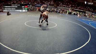 D 3 132 lbs Cons. Round 4 - Treveon Hamilton, Glen Oaks vs Matthew Smith, De La Salle